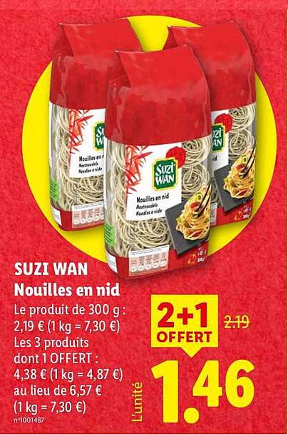 SUZI WAN Nouilles en nid