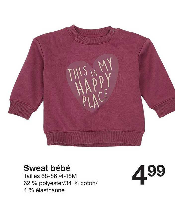 Sweat bébé