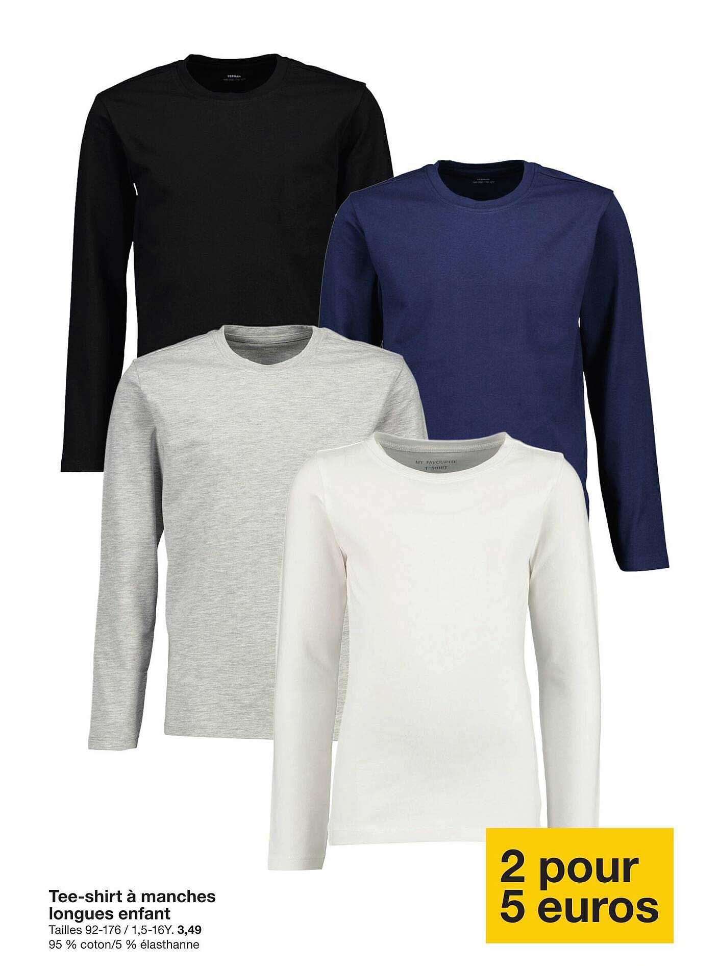 Tee-shirt à manches longues enfant