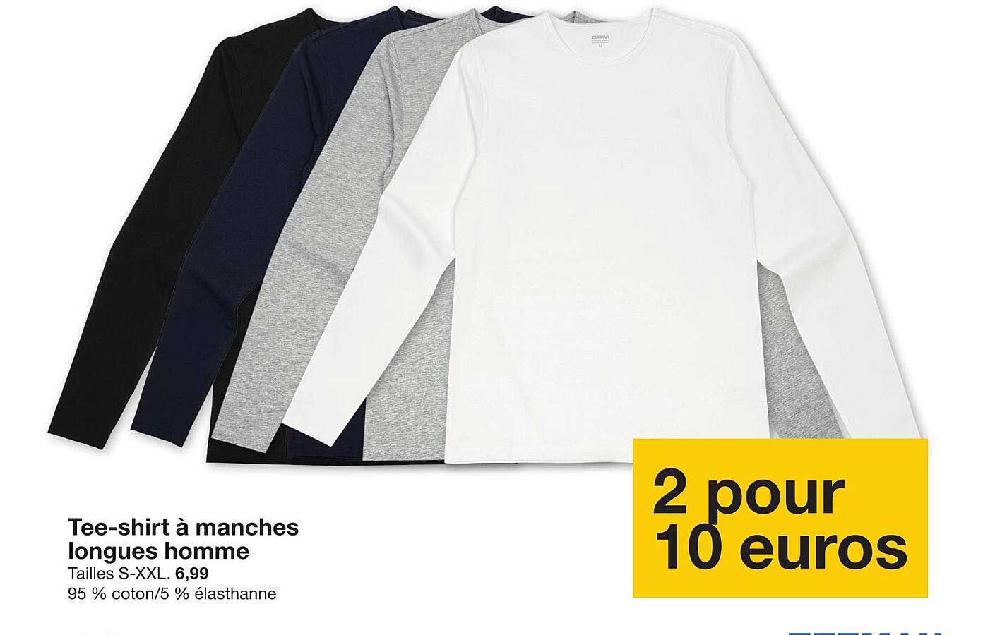 Tee-shirt à manches longues homme