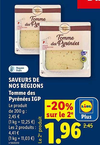 Tomme des Pyrénées IGP