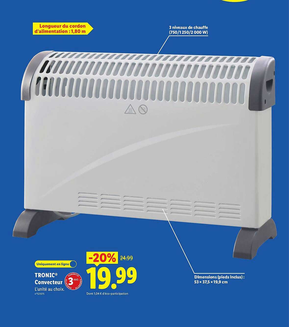 TRONIC® Convecteur