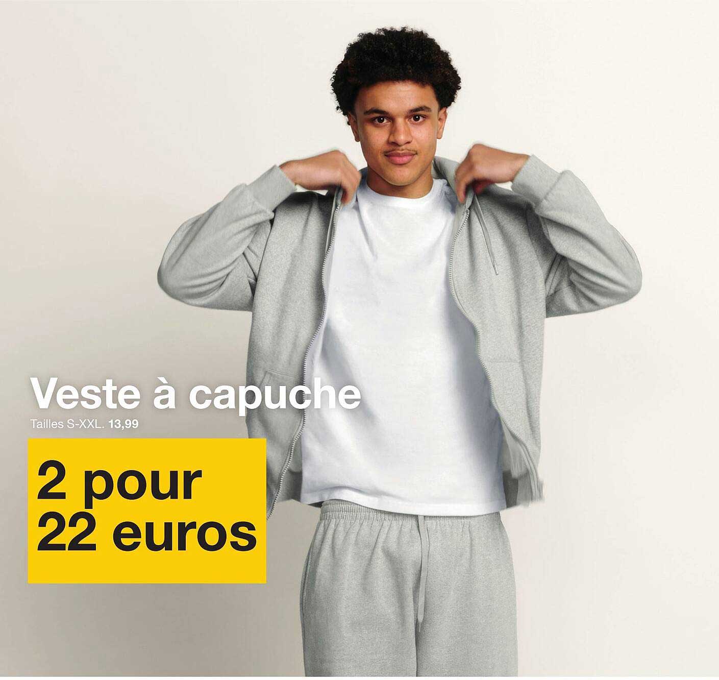 Veste à capuche