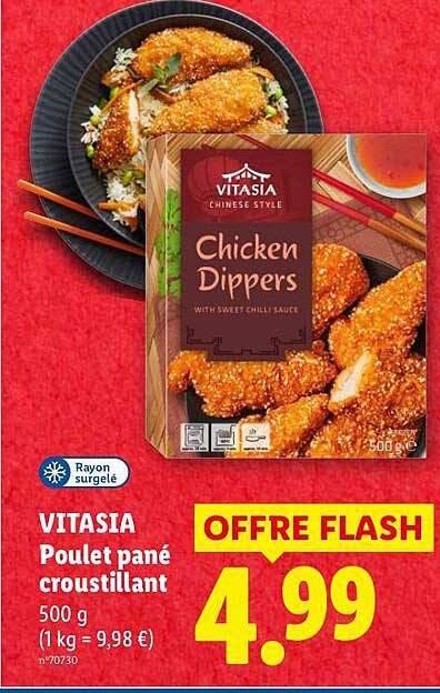 VITASIA Poulet pané croustillant