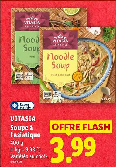 VITASIA Soupe à l'asiatique