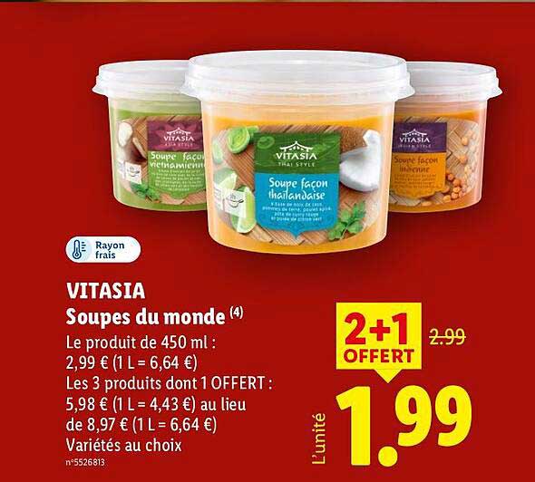 VITASIA Soupes du monde