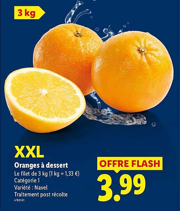 XXL Oranges à dessert