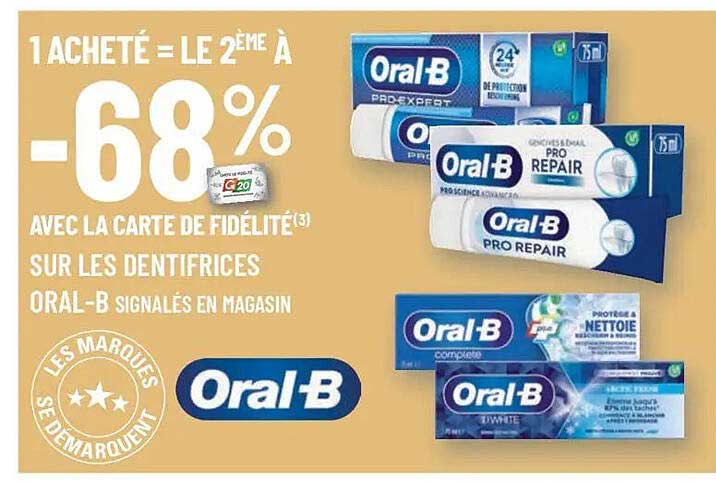 1 ACHETÉ = LE 2ÈME À -68%