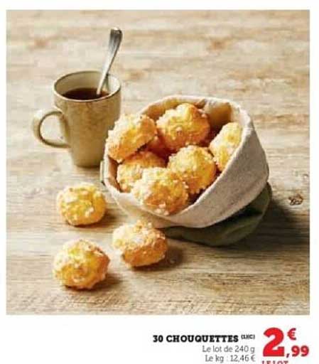 30 CHOUQUETTES