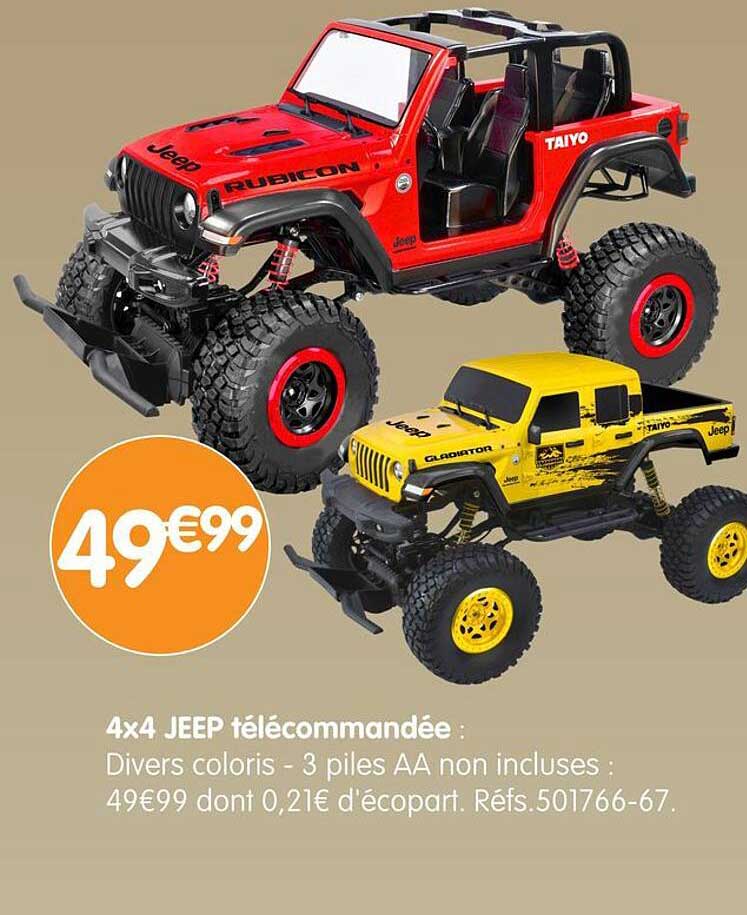 4x4 JEEP télécommandée