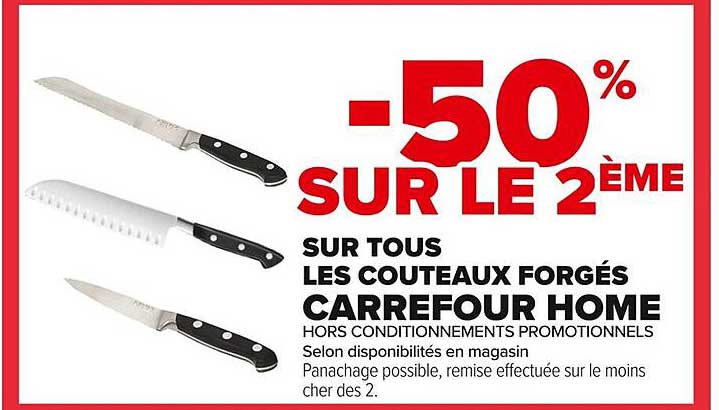 -50% SUR LE 2ÈME