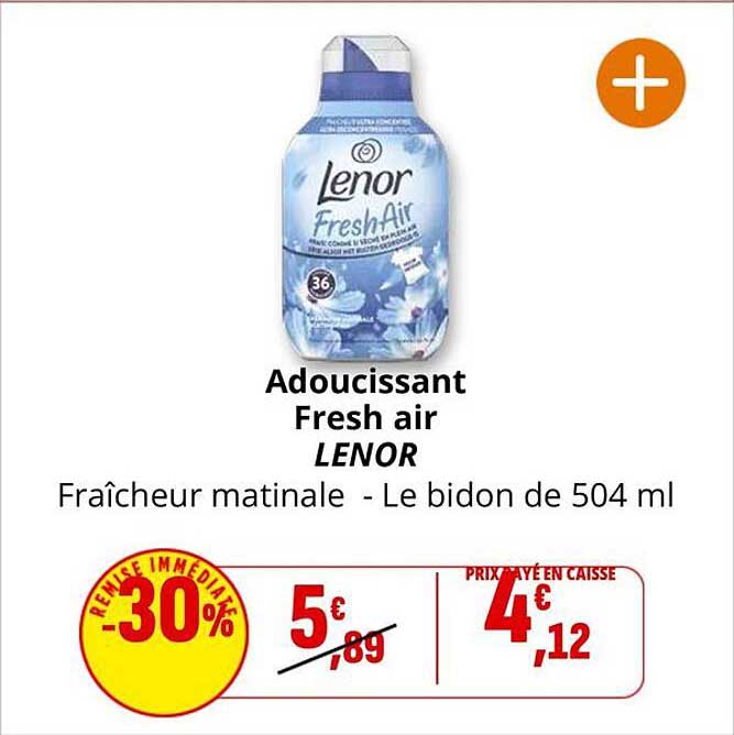 Adoucissant Fresh air LENOR