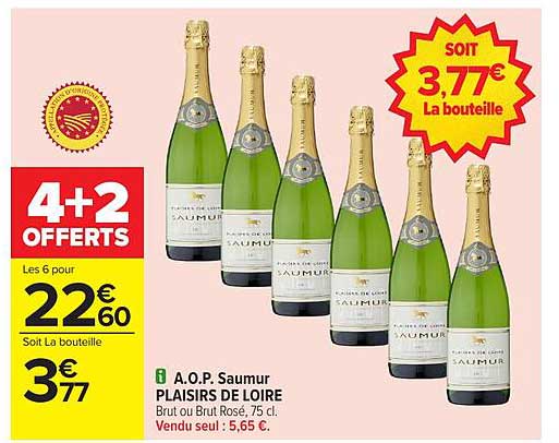 A.O.P. Saumur PLAISIRS DE LOIRE