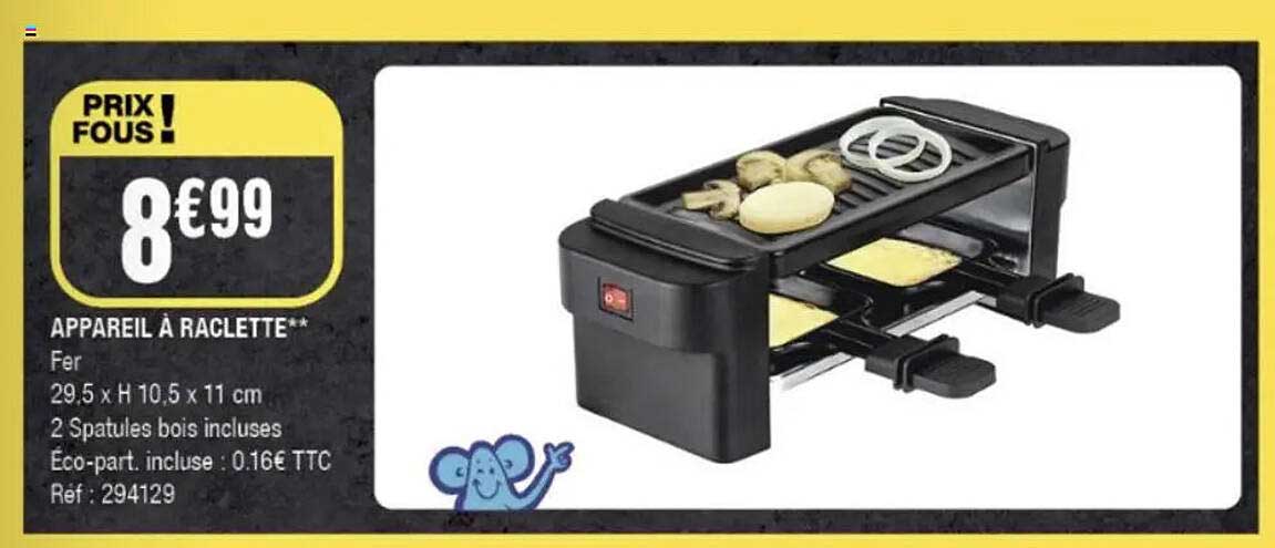 APPAREIL À RACLETTE**