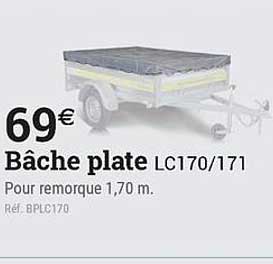 Bâche plate LC170/171