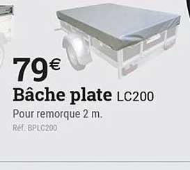 Bâche plate LC200
