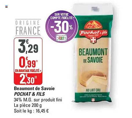 Beaumont de Savoie POCHAT & FILS