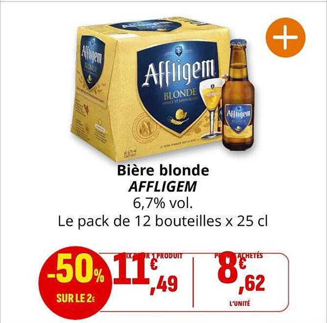 Bière blonde AFFLIGEM