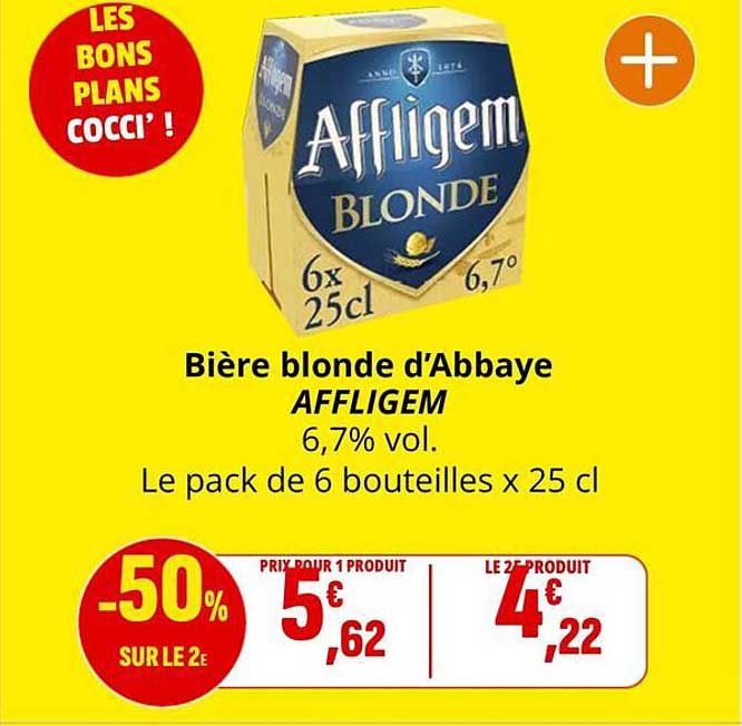Bière blonde d'Abbaye - AFFLIGEM