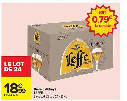 Bière d'Abbaye LEFFE