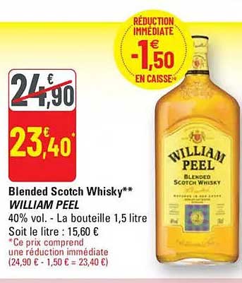 Blended Scotch Whisky** WILLIAM PEEL
