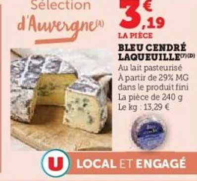 BLEU CENDRÉ LAQUEUILLE