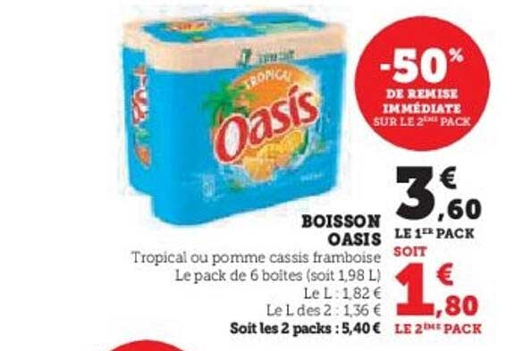 BOISSON OASIS