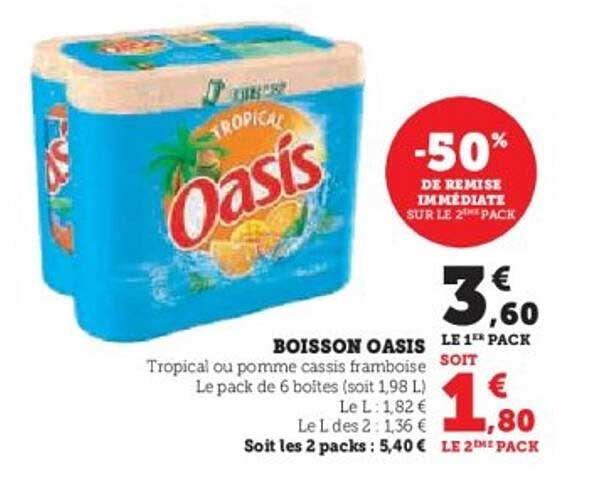 BOISSON OASIS