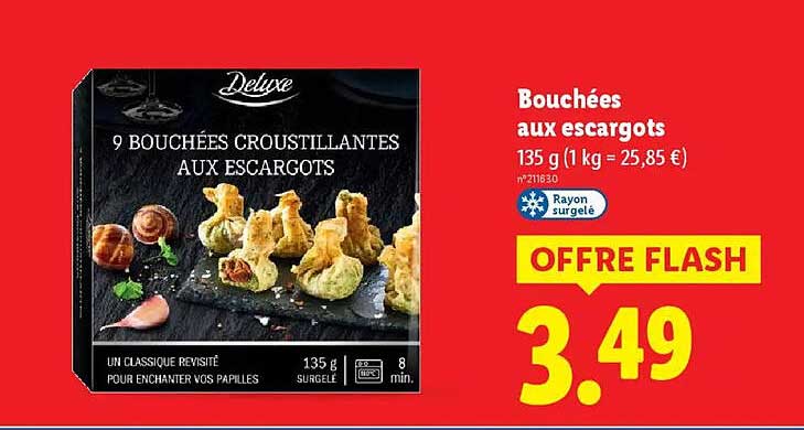 Bouchées aux escargots