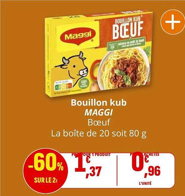 Bouillon kub MAGGI Bœuf