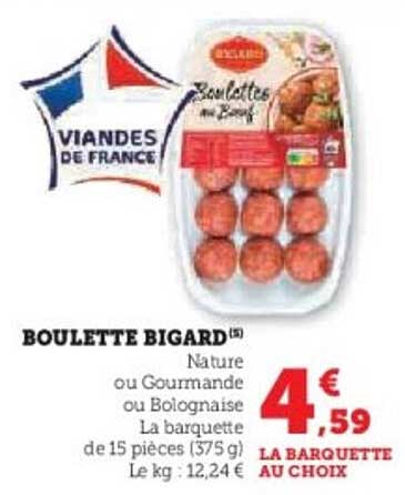BOULETTE BIGARD