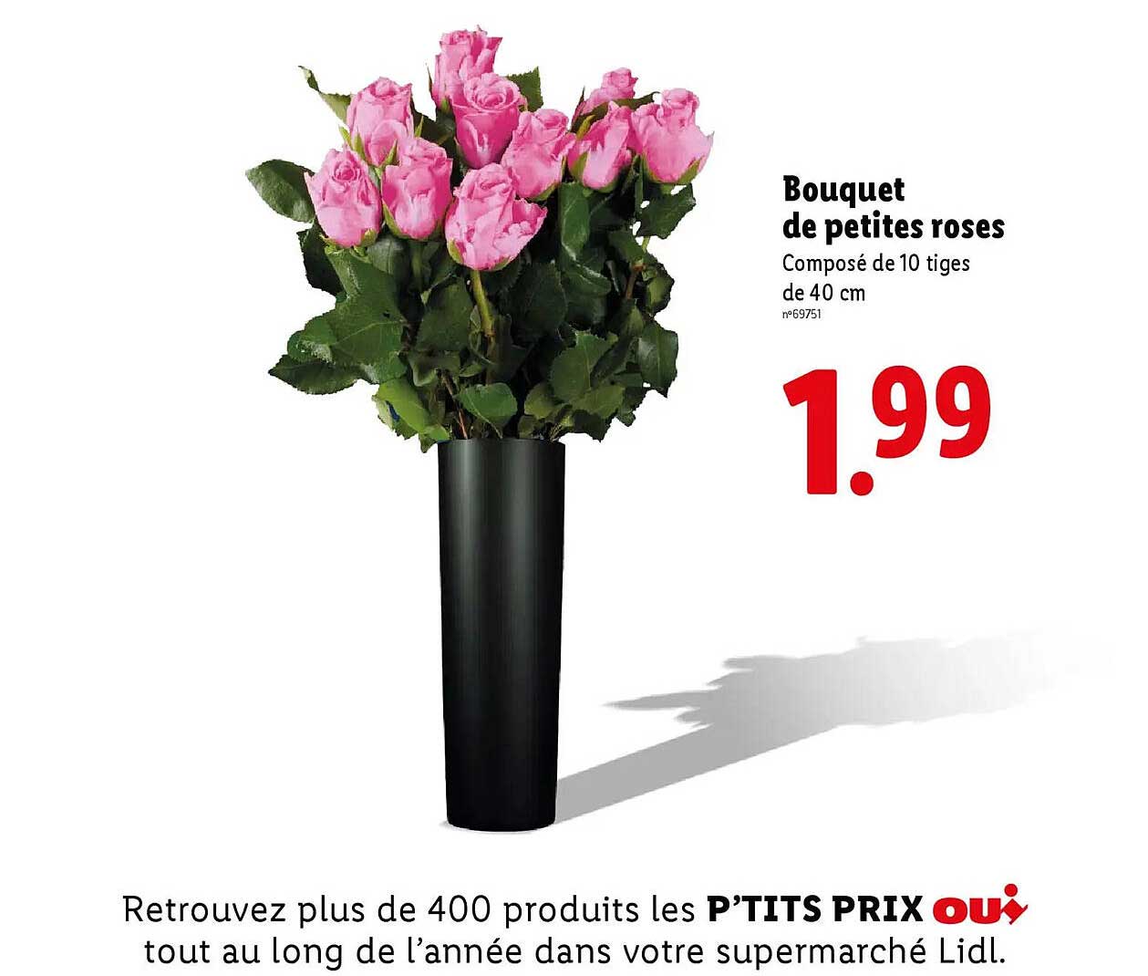 Bouquet de petites roses
