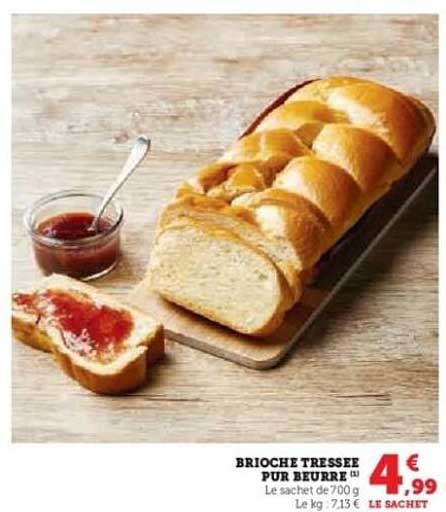 BRIOCHE TRESSEE PUR BEURRE