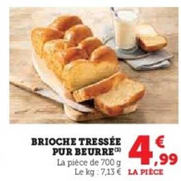 BRIOCHE TRESSÉE PUR BEURRE