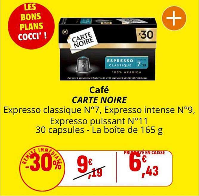 Café CARTE NOIRE