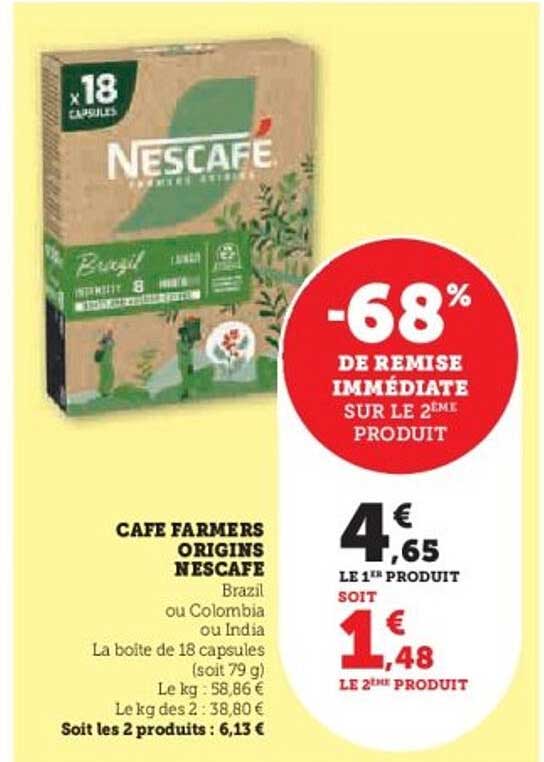 CAFE FARMERS ORIGINS NESCAFÉ
