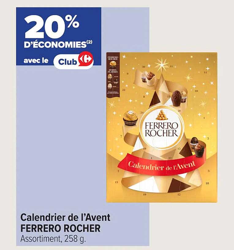 Calendrier de l’Avent FERRERO ROCHER