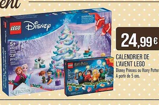 CALENDRIER DE L’AVENT LEGO