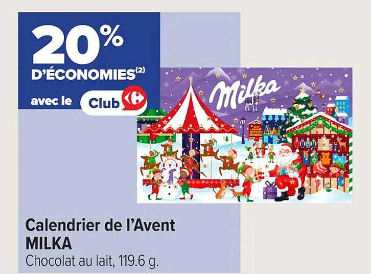 Calendrier de l’Avent MILKA