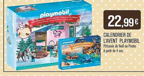 CALENDRIER DE L'AVENT PLAYMOBIL