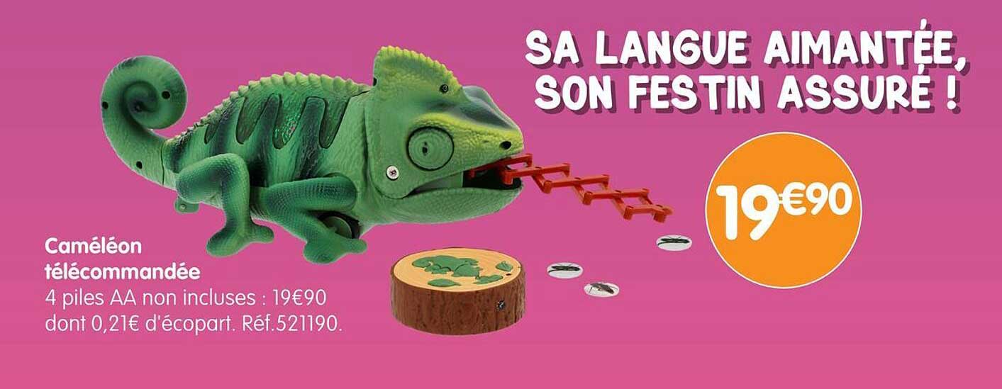 Caméléon télécommandée