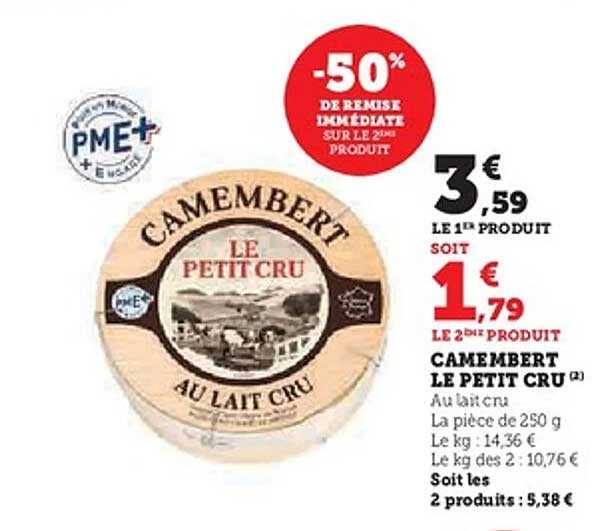CAMEMBERT LE PETIT CRU