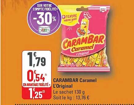 CARABAR Caramel L'Original