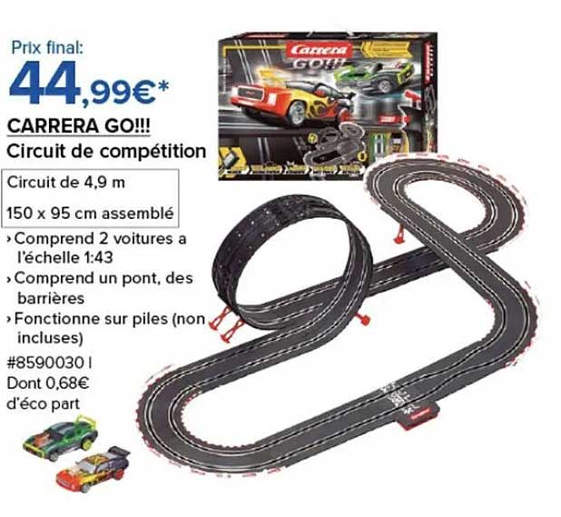 CARRERA GO!!! Circuit de compétition