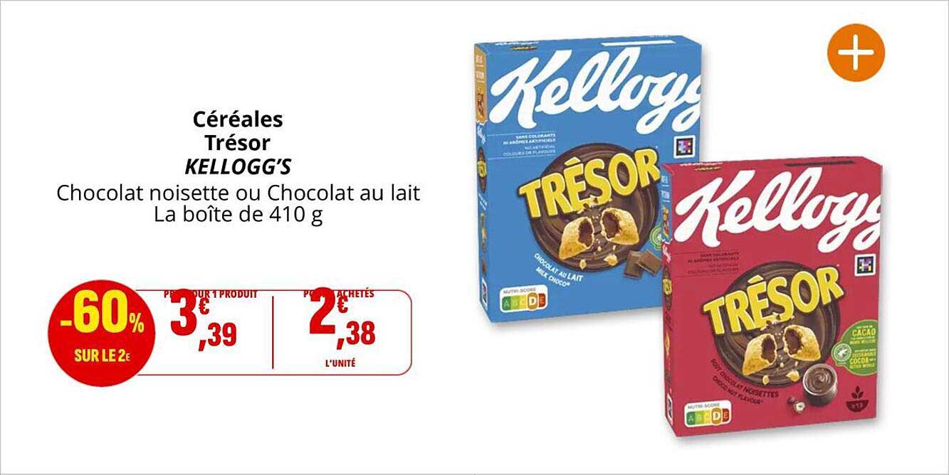 Céréales Trésor KELLOGG’S