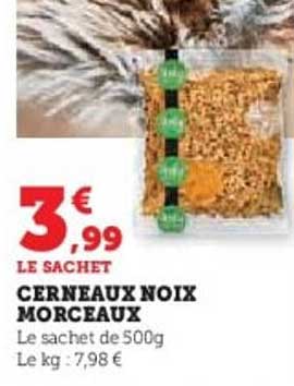Cerneaux Noix Morceaux