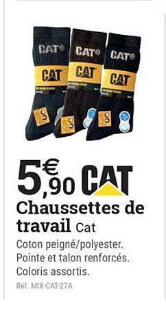 Chaussettes de travail Cat