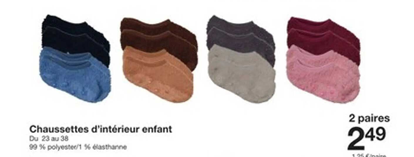 Chaussettes d’intérieur enfant