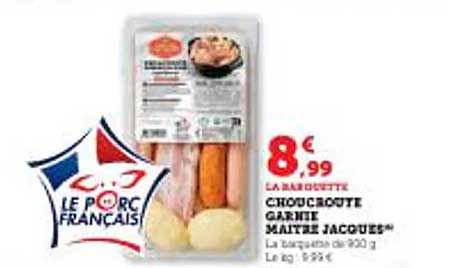 Choucroute garnie Maître Jacques™