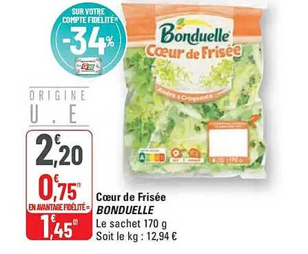 Cœur de Frisée BONDUELLE